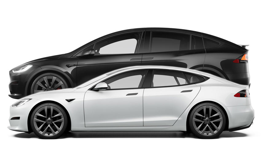 Tesla atnaujino Model S ir Model X