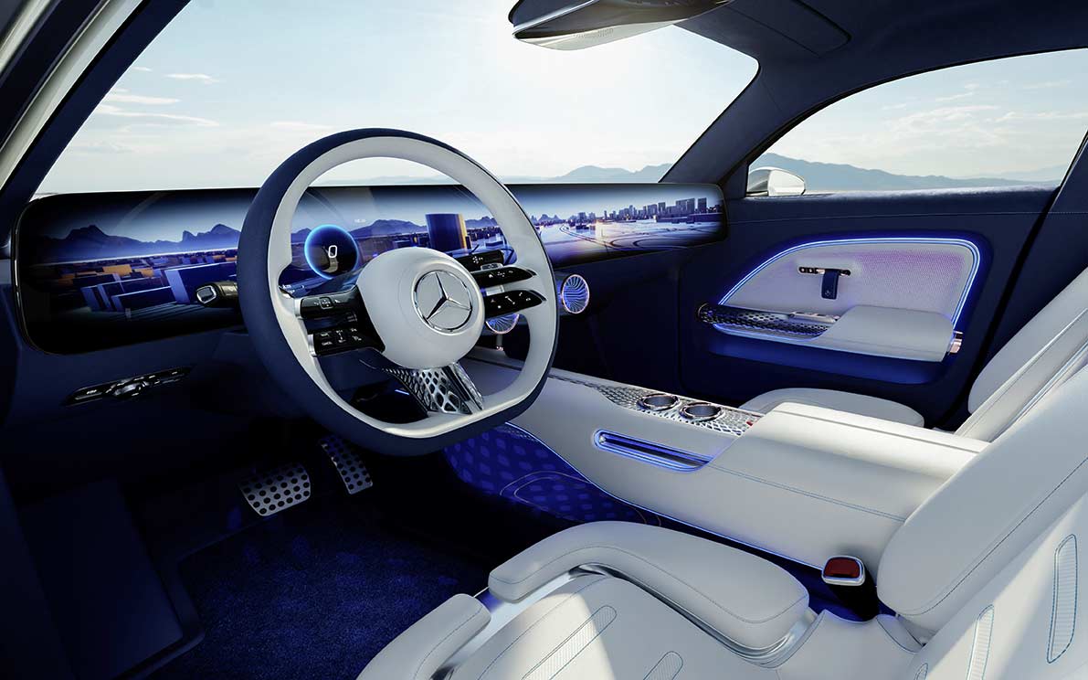 Mercedes-Benz VISION EQXX. Gamintojo nuotr.