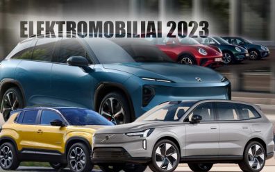 Elektromobiliai 2023